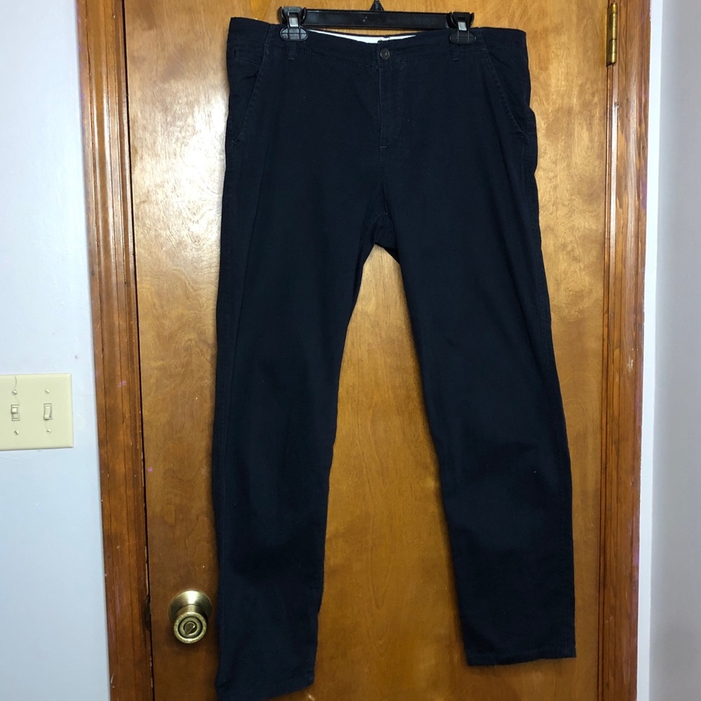 Navy ankle pants. Size 12. Gently worn.